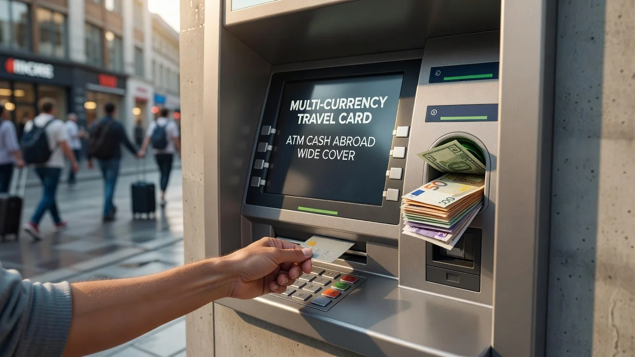 Como levar dinheiro em viagem: cartão multimoeda, levantamentos e estratégia